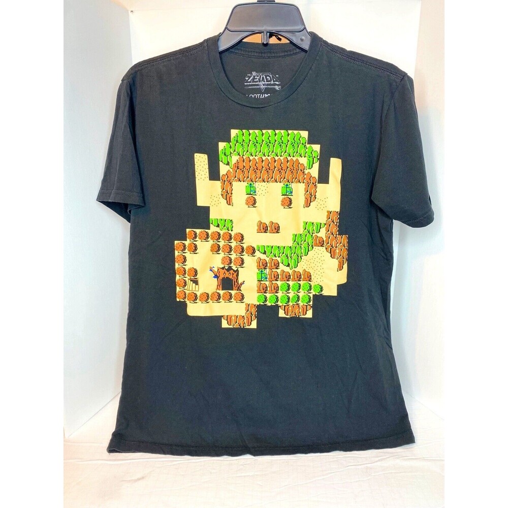 Legend of Zelda T-Shirt Link Black Loot Wear Exclusive Size Medium